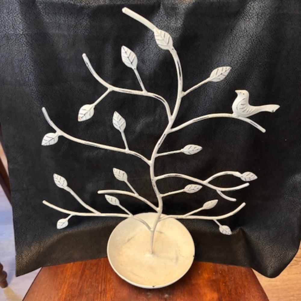 Vintage jewelry Holder- Birds on the branch
